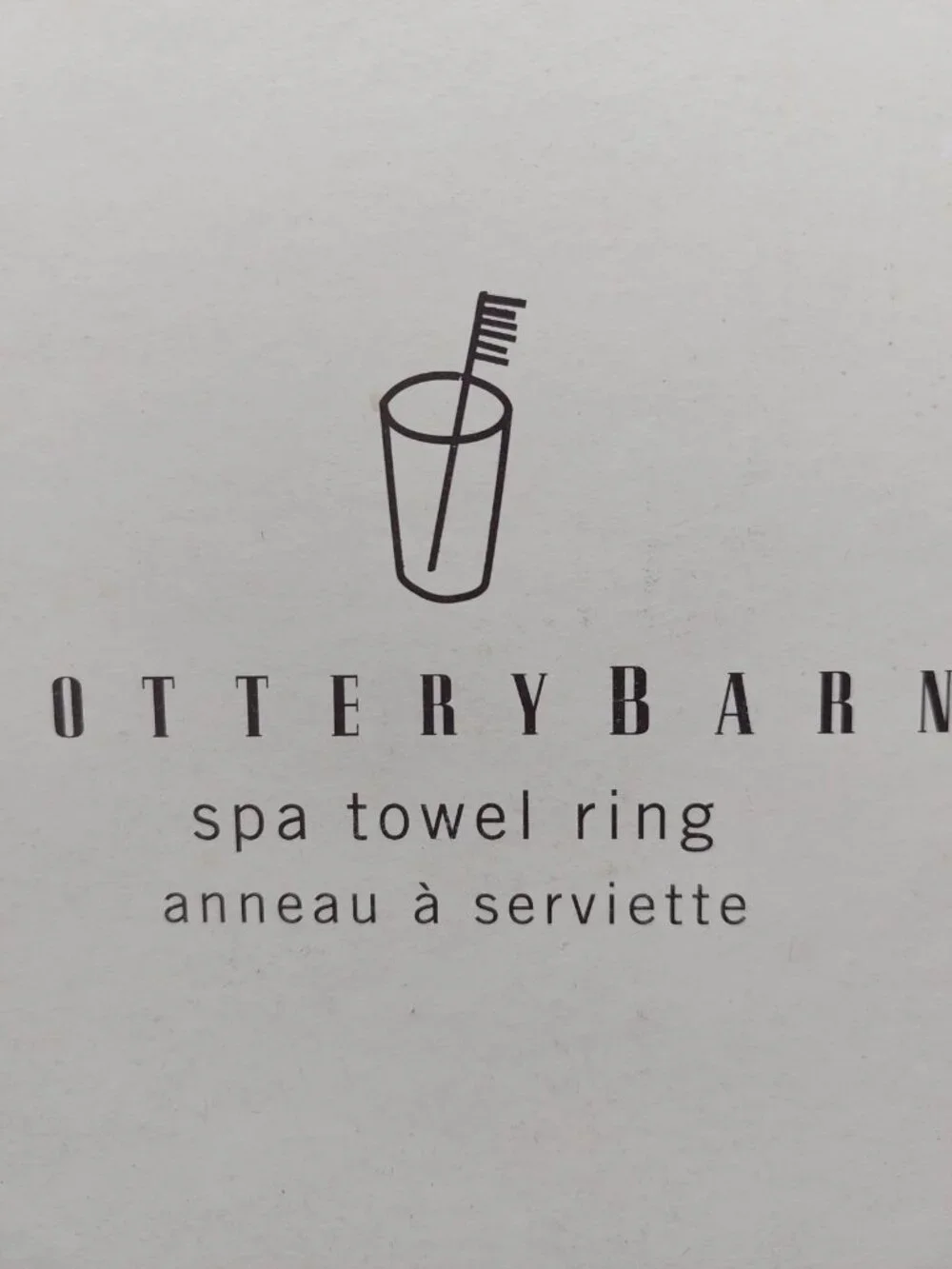 Pottery Barn Chrome Bath Round Towel ring Holder Set Of 2 And 1 Wall Hook READ